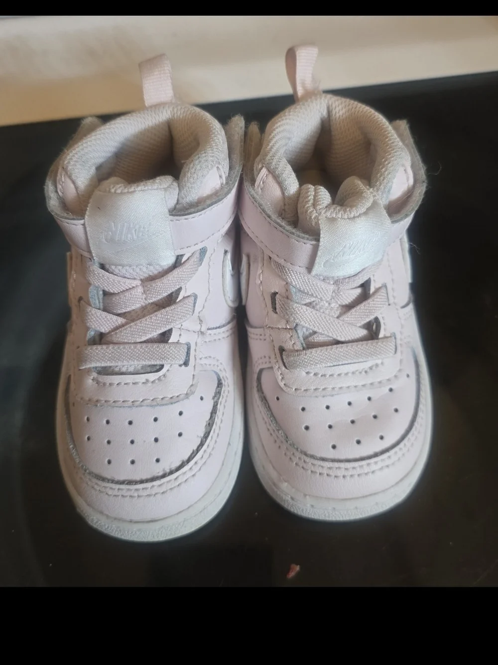Nike Kids' Light Pink High-Top Sneakers